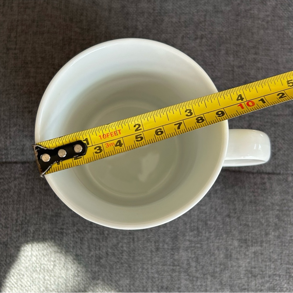 โYou, me, and the dogโ Coffee Mug, White, Black, 14 oz - Picture 9 of 14